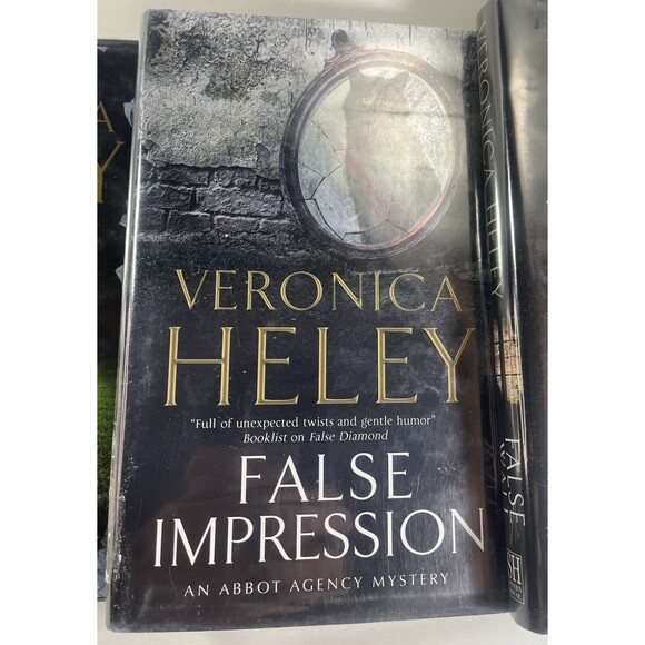 Veronica Heley Book Lot of 5 Hardbacks Murder with Mercy, False Diamond and More - Picture 5 of 16